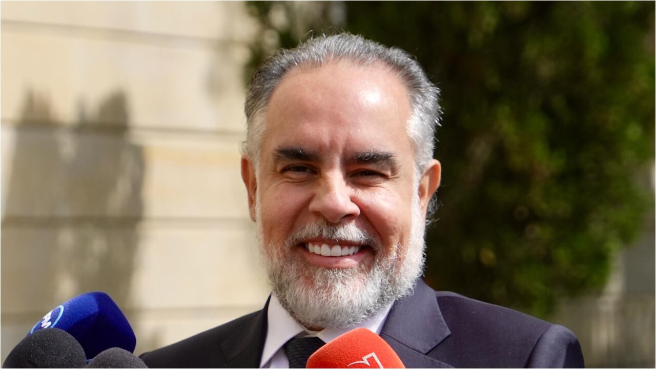 Armando Benedetti, ministro del Interior, el 15 de agosto de 2025, en Bogotá
