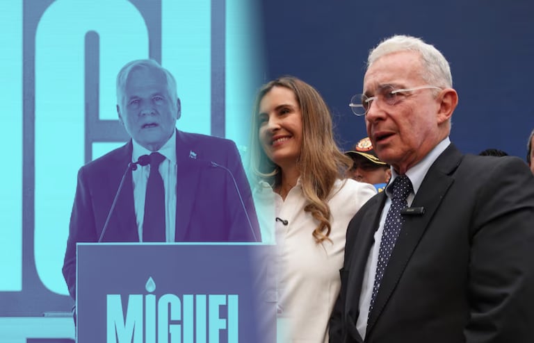 El candidato presidencial cuestionó el respaldo de su nuera al uribismo.