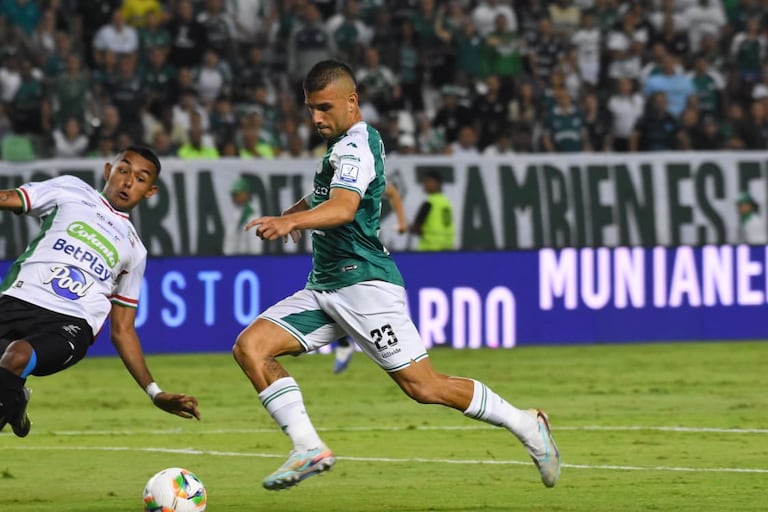 Imagen del partido entre Deportivo Cali y Once Caldas por la fecha 10 del primer semestre de la Liga Colombiana 2026.
