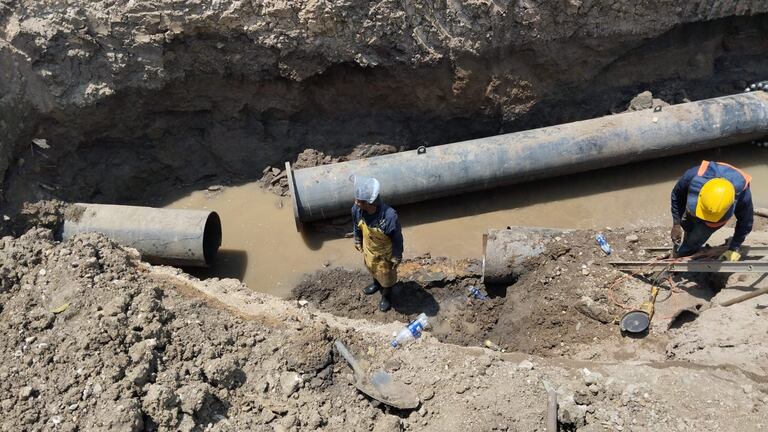 El daño se presentó a la altura del barrio Las Américas de Yumbo.