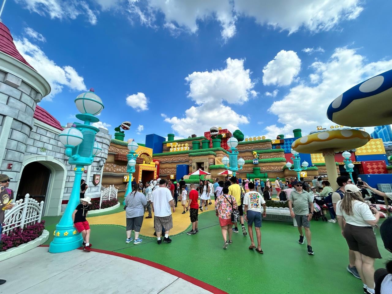 Así luce el impresionante mundo de Mario Bros, en el nuevo parque de Universal llamado Epic.