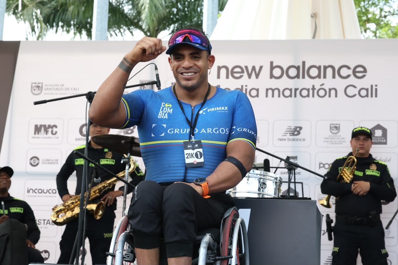Así se vivió la media maratón de Cali.