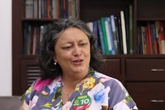 Angélica Lozano senadora y candidata al senado.