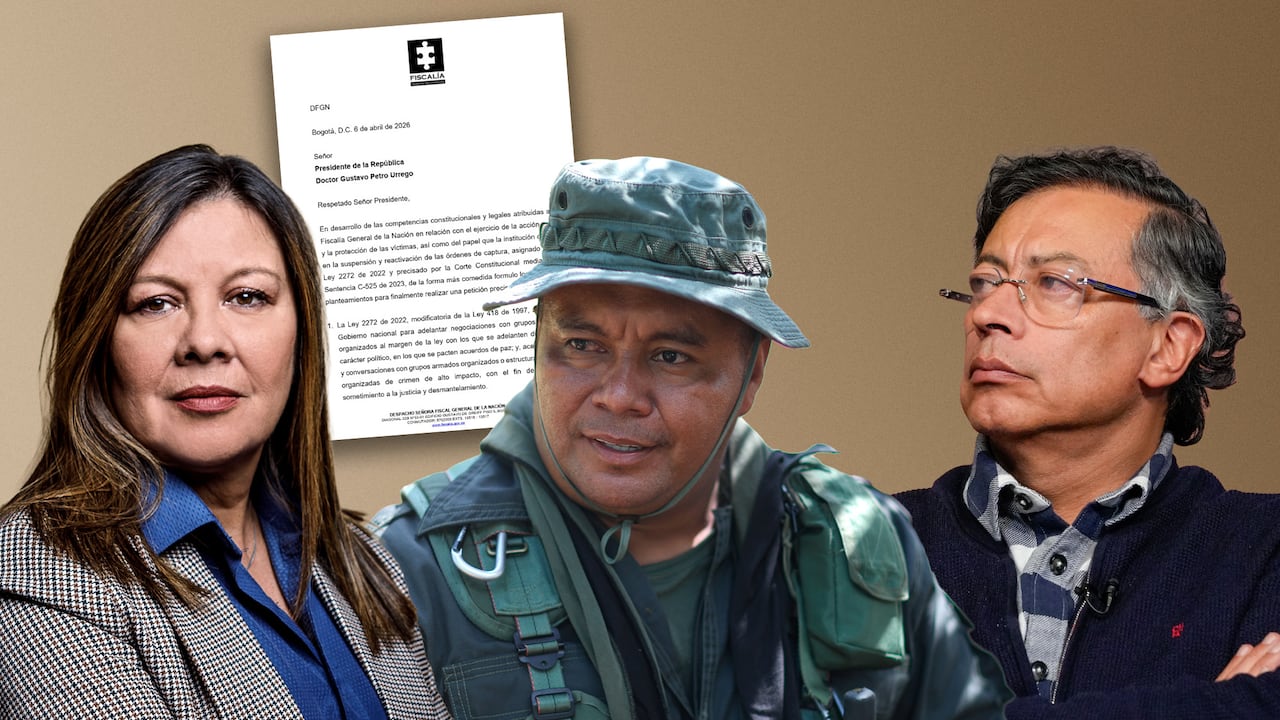 Luz Adriana Camargo, Alexander Díaz Alías Calarcá, Gustavo Petro "