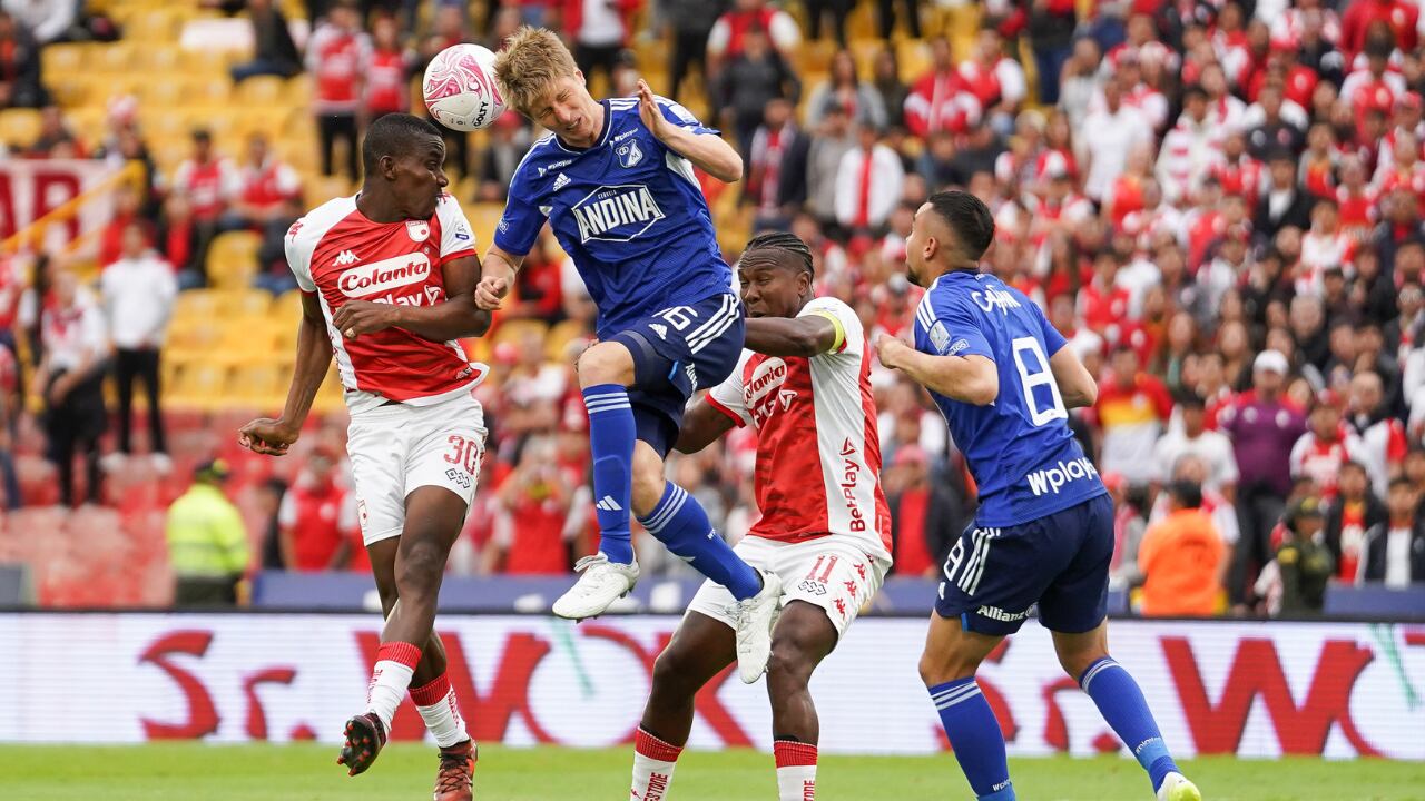 Santa Fe y Millonarios son los dos equipos más importantes de Bogotá