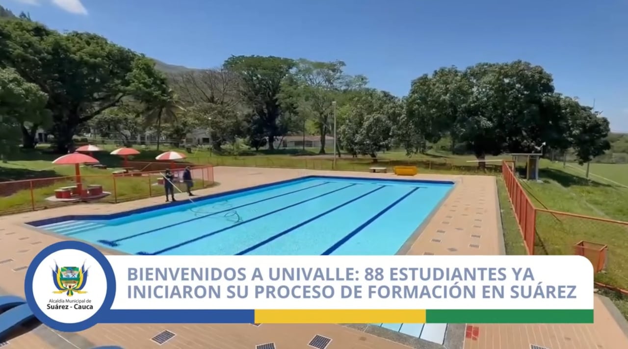 88 jóvenes iniciaron su formación profesional en el Nodo Suárez de la Universidad del Valle, marcando un hito para la educación en el norte del Cauca.