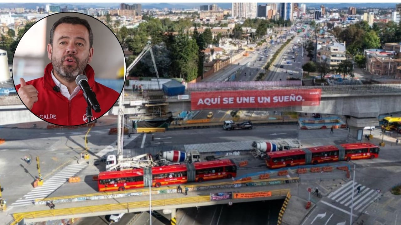 Carlos Fernando Galán reiteró que la meta es que el Metro de Bogotá entre en operación comercial el 15 de marzo del 2028