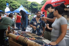 Cientos de caleños y visitantes participaron en la jornada de Borondo.