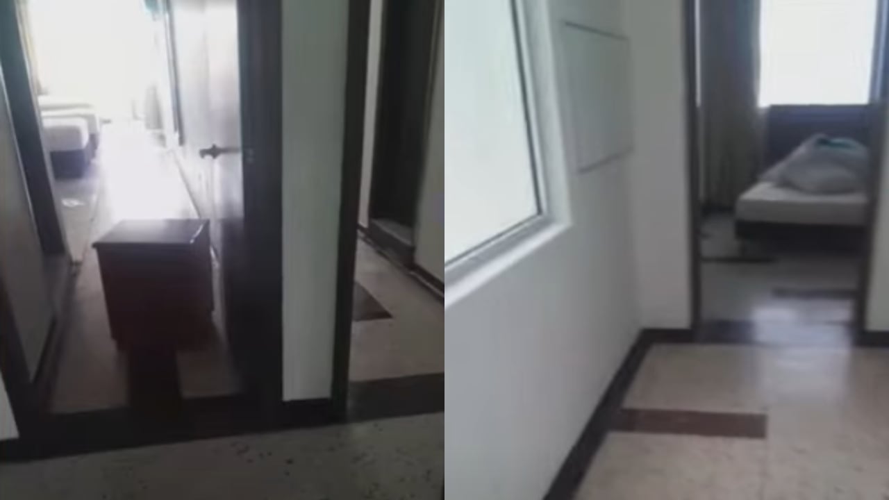 Habitaciones del hotel en San Andrés donde murieron tres personas de una misma familia.