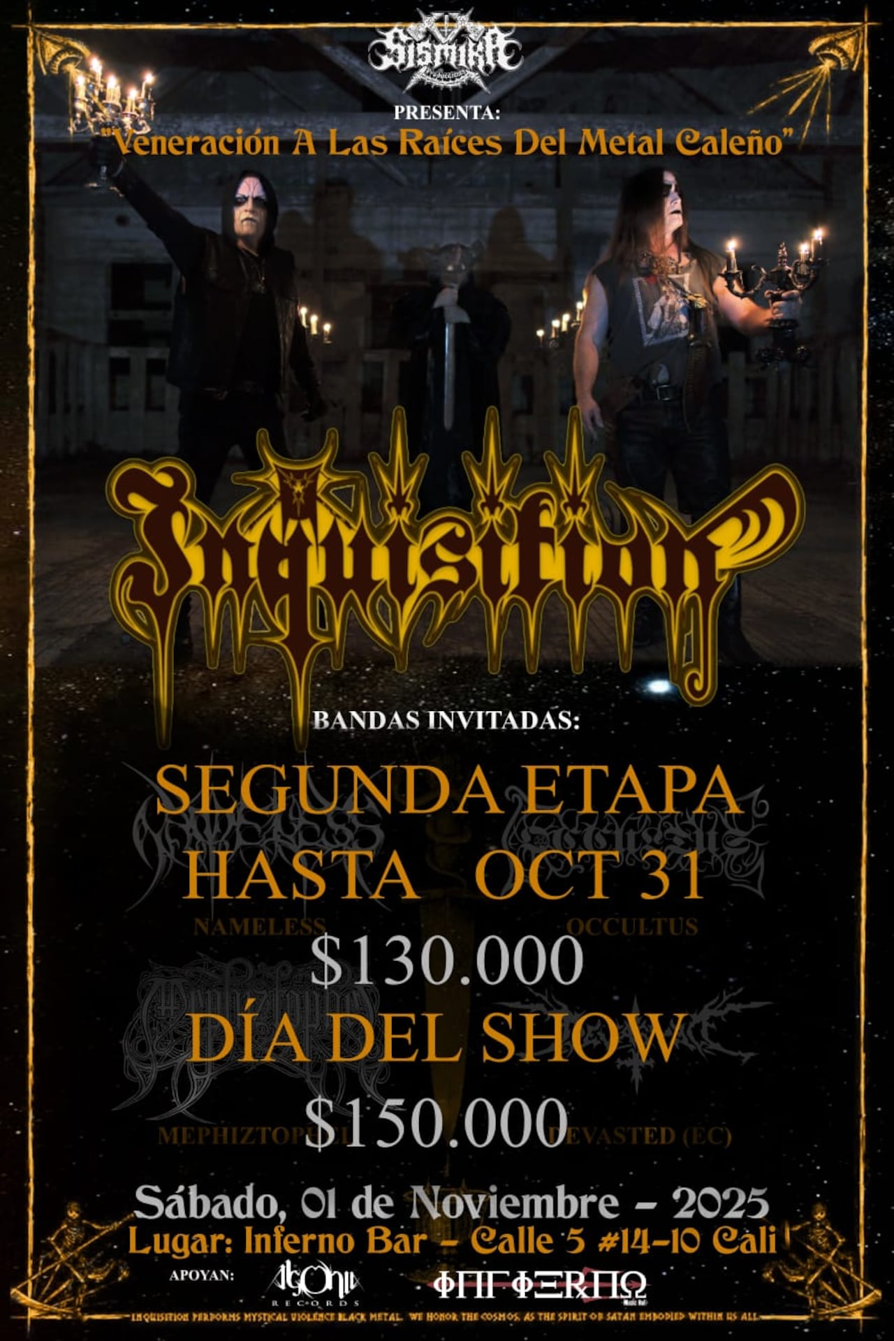 Banda de rock y metal