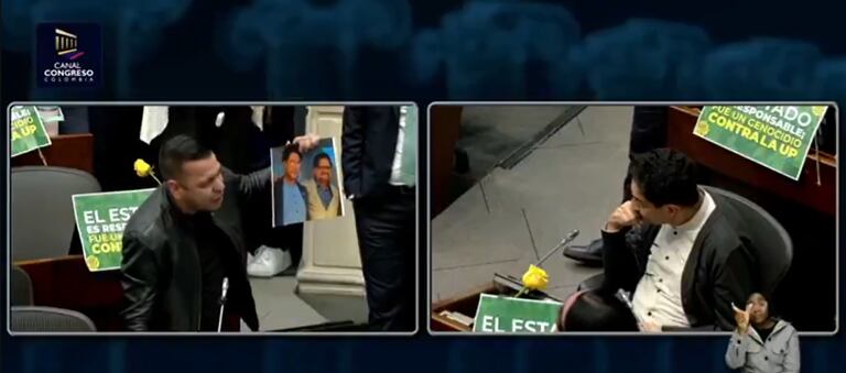 Dura discusión en el Senado entre Jota Pe Hernández e Iván Cepeda