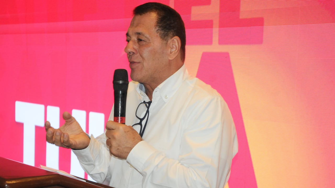 Cali: Lanzamiento de la campaña a la gobernación del valle del empresario Tulio Gómez, foto José L Guzmán. E País. julio 24-23