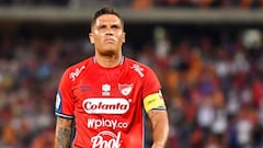 Juan Fernando Quintero, volante de Independiente Medellín que se lesionó a finales de septiembre de 2026