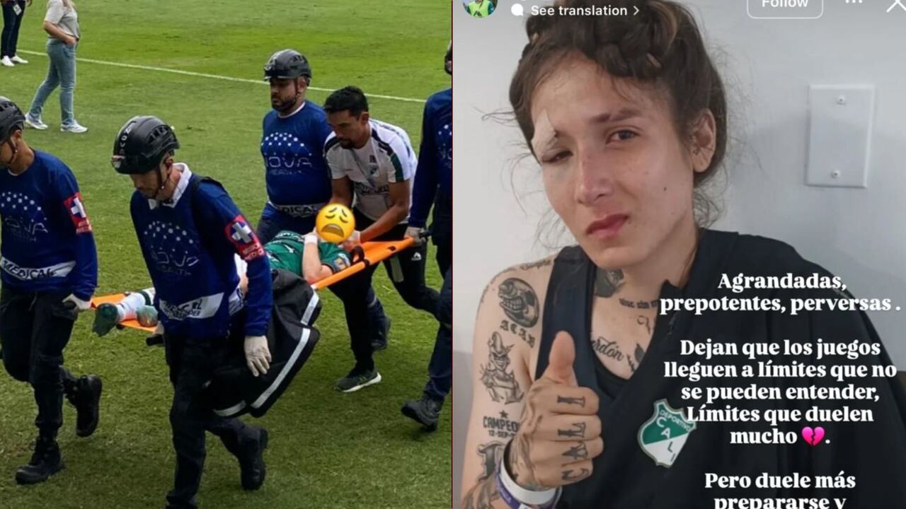 La futbolista señaló que "según el árbitro, la jugada no merecía siquiera una tarjeta amarilla".