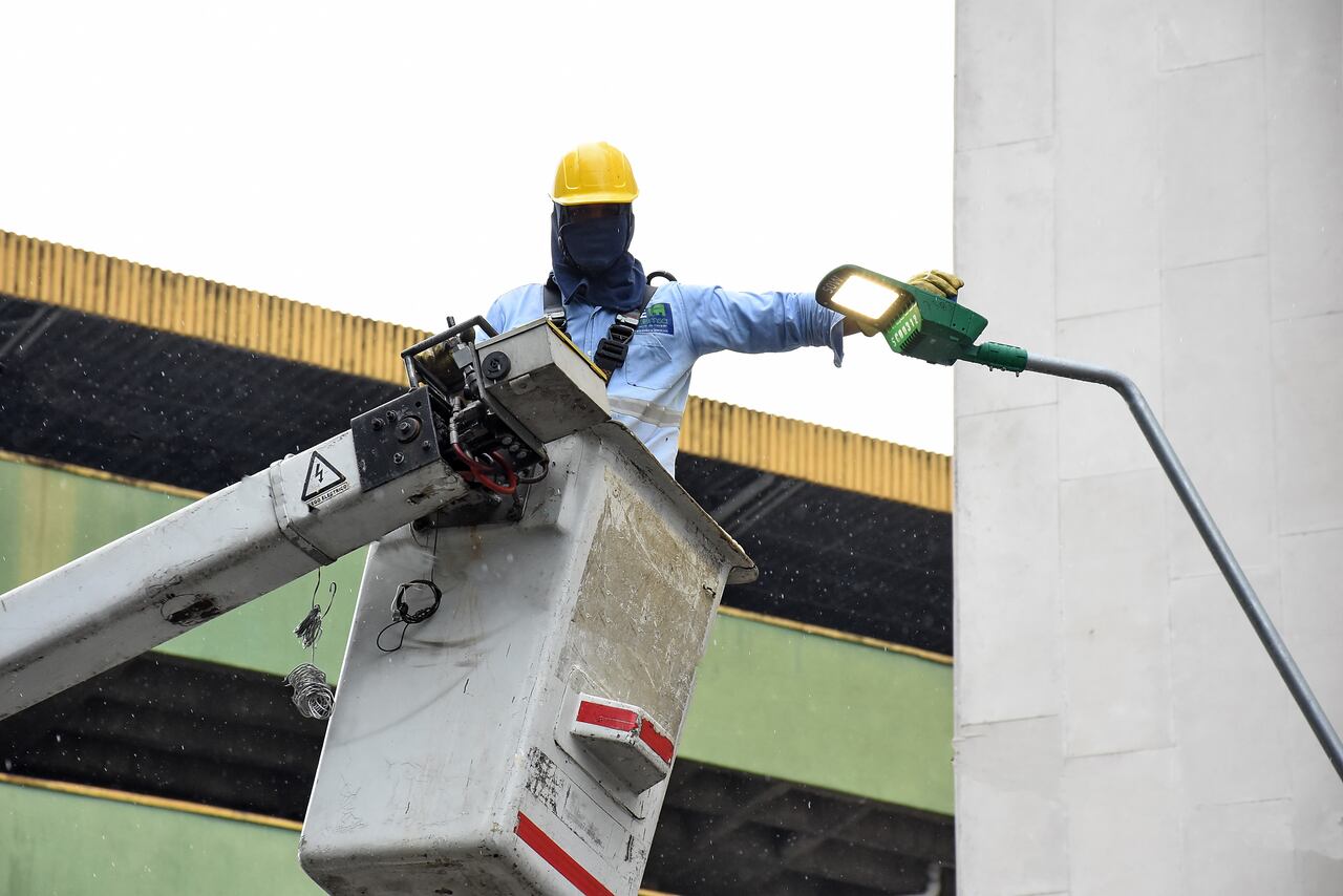 Cambio de luminarias Emcali