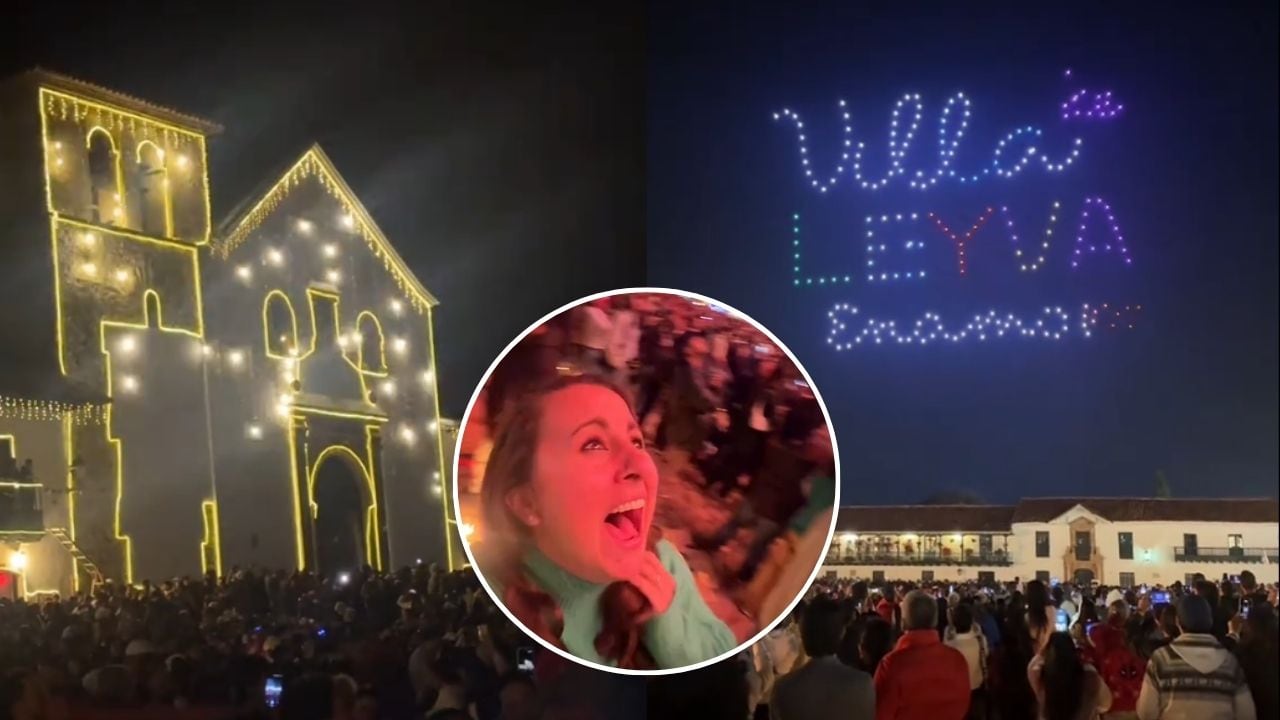 Turista estadounidense vivió el Día de las Velitas en Villa de Leyva y calificó la experiencia como “100.000 sobre 10”