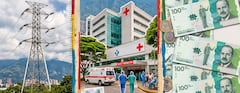 Colombia enfrenta varios líos económicos: el déficit fiscal, la situación de la salud y el futuro energético. Foto generada con Gemini AI