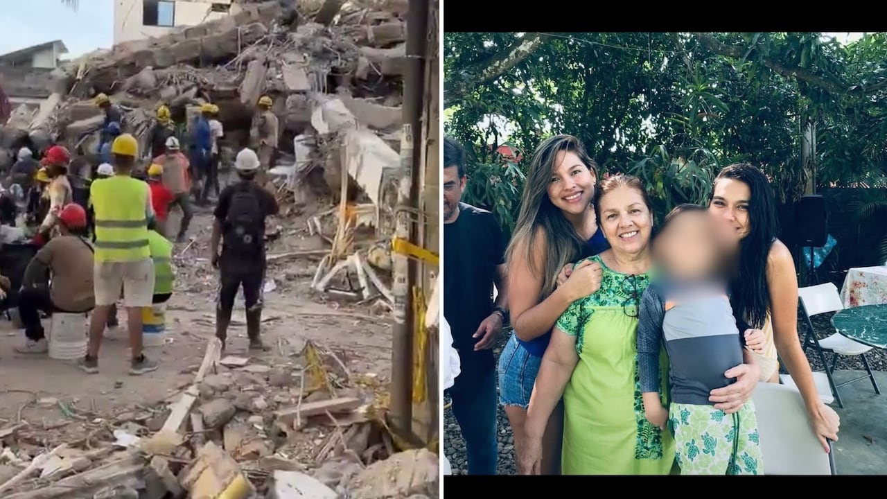 Equipos de rescate y voluntarios trabajan en la zona afectada en Cuarto de Legua, donde familiares mantienen la esperanza de encontrar con vida a las personas atrapadas.