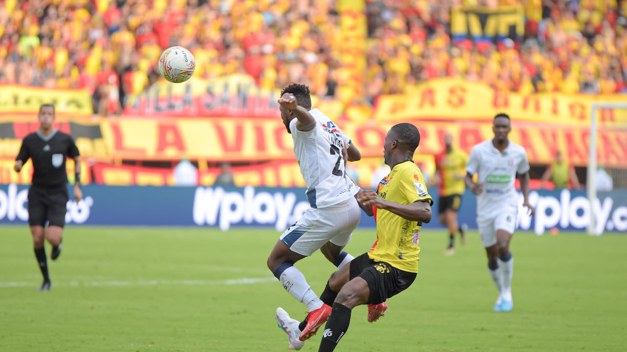 Imagen del partido entre Deportivo Pereira y Once Caldas por la fecha 10 del segundo semestre de la Liga colombiana 2023.