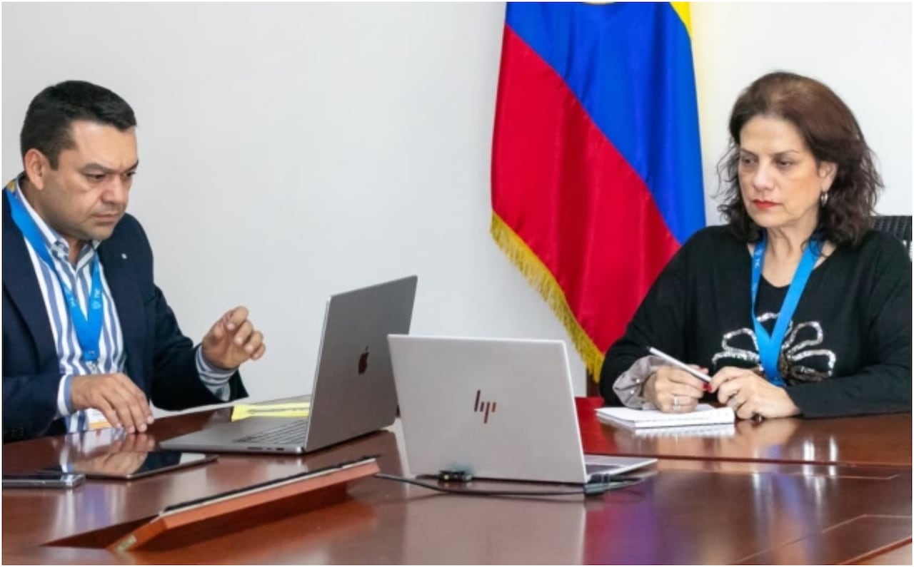 Ministra de Tecnologías de la Información y las Comunicaciones Alexandra Falla.