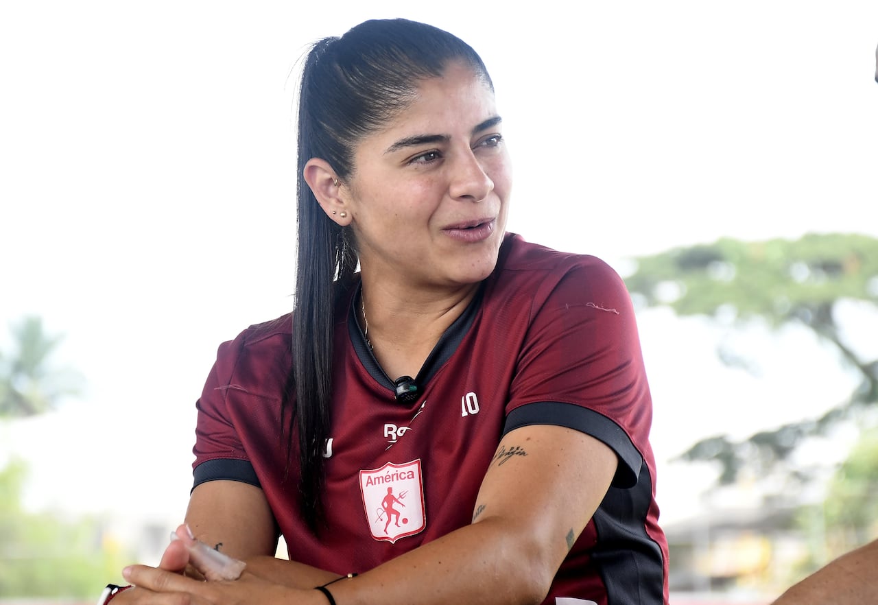 Catalina Usme, futbolista America de Cali.