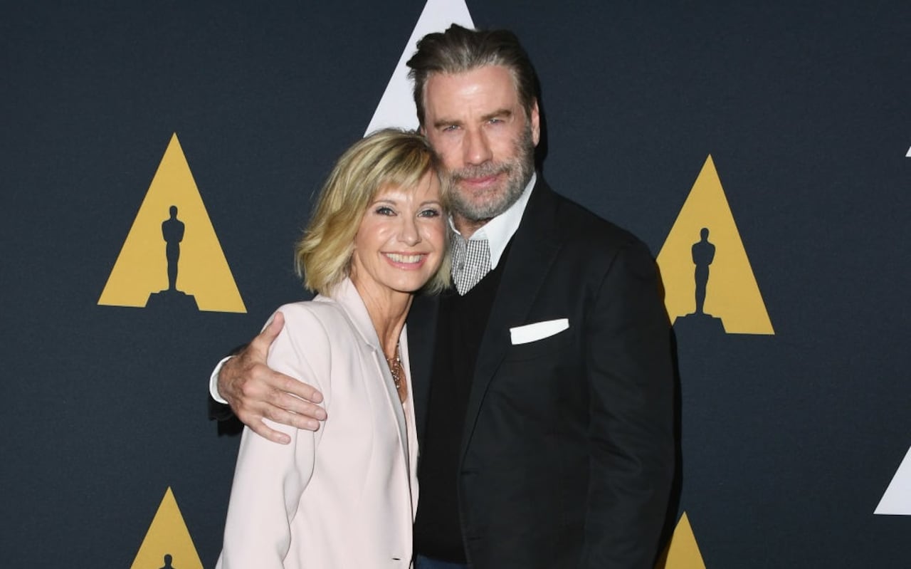 Olivia Newton-John y John Travolta