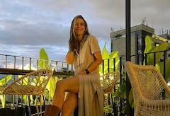 Isabella Atehortúa, presentadora de RCN.