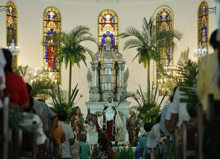 Domingo de Ramos en la Iglesia La Ermita en Cali. 29 de marzo de 2026. Fotos: Jorge Orozco.
