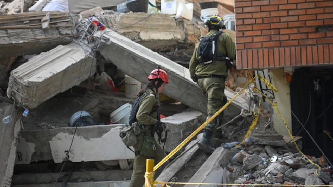 82 rescatistas de Israel se suman a la búsqueda de sobrevivientes en Cali, agosto 16 de 2026.