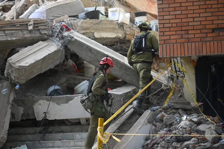 82 rescatistas de Israel se suman a la búsqueda de sobrevivientes en Cali, agosto 16 de 2026.