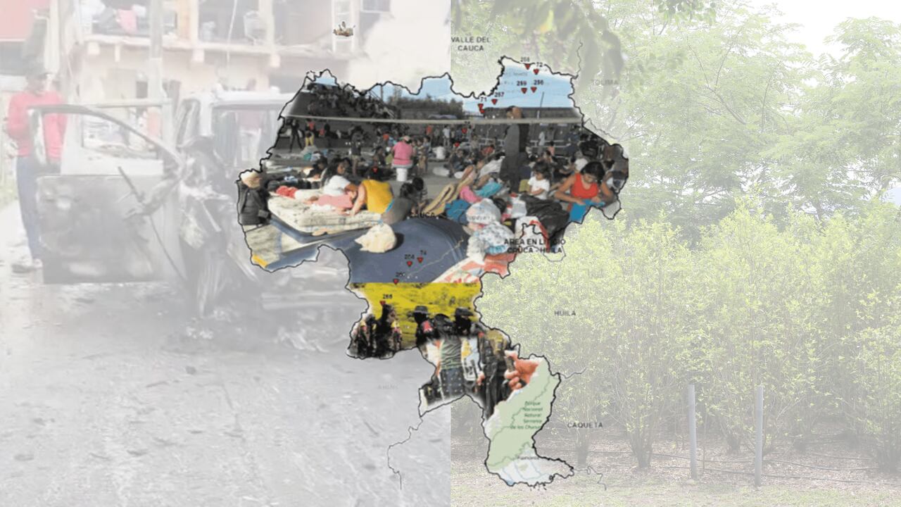 La situación humanitaria en el Cauca es preocupante. Distintos grupos armados ilegales se disputan el territorio, dejando a la población civil en medio de sus enfrentamientos. La Defensoría del Pueblo alertó violaciones a los Derechos Humanos.