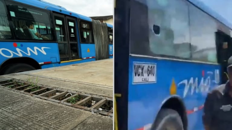 Ataque a vehículo del sistema masivo en el oriente de Cali dejó herido a un niño de 11 años.