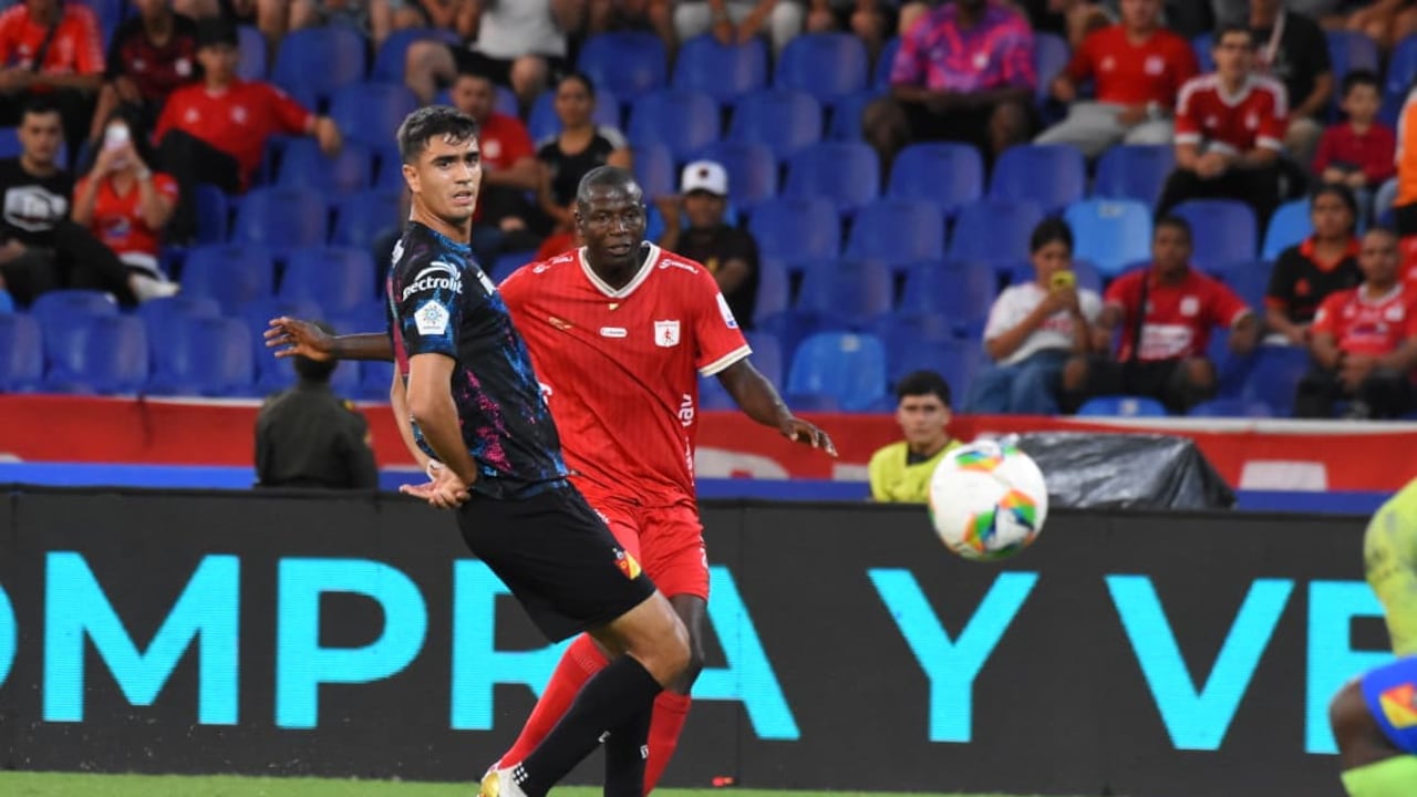 Imagen del partido entre América de Cali y Deportivo Pereira por la fecha 19 del primer semestre de la Liga Colombiana 2026.