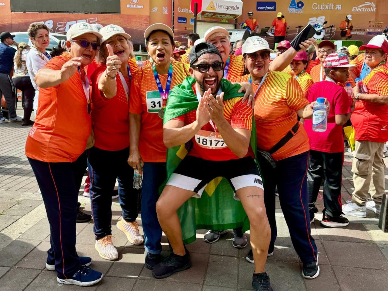 Los corredores disfrutaron la media Media Maratón de Palmira 2025.
