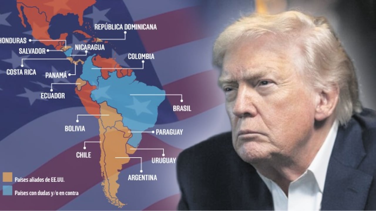 El panorama político en el continente americano ha mostrado un viraje en los últimos años, pasando de gobiernos de izquierda a apuestas de derecha y extrema derecha. Estos mandatos han mostrado su visto bueno ante las políticas exteriores de Donald Trump. Gustavo Petro y Lula da Silva son los únicos líderes en el continente que muestran reparos.