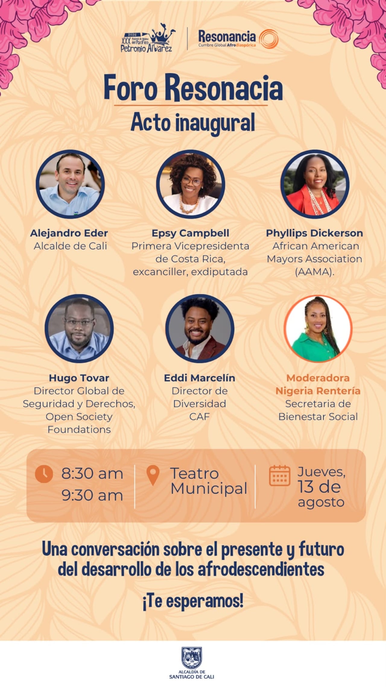 La Cumbre Global Afrodiaspórica reunirá en Cali a más de 60 líderes internacionales para impulsar la cooperación y el desarrollo de las comunidades afrodescendientes.