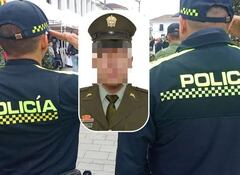Julián Alejandro Chantre González desde el pasado mes de mayo estaba adscrito a la Policía Metropolitana de Popayán.