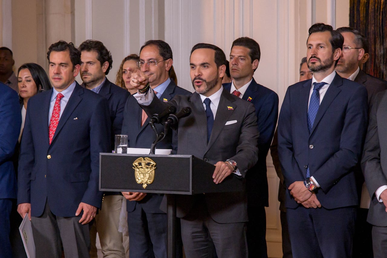Abelardo de la Espriella Presidente de Colombia, declaraciones tras consejo de ministros.