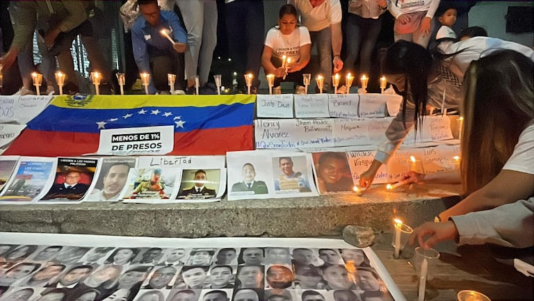 Exigen liberación de presos políticos en Venezuela.