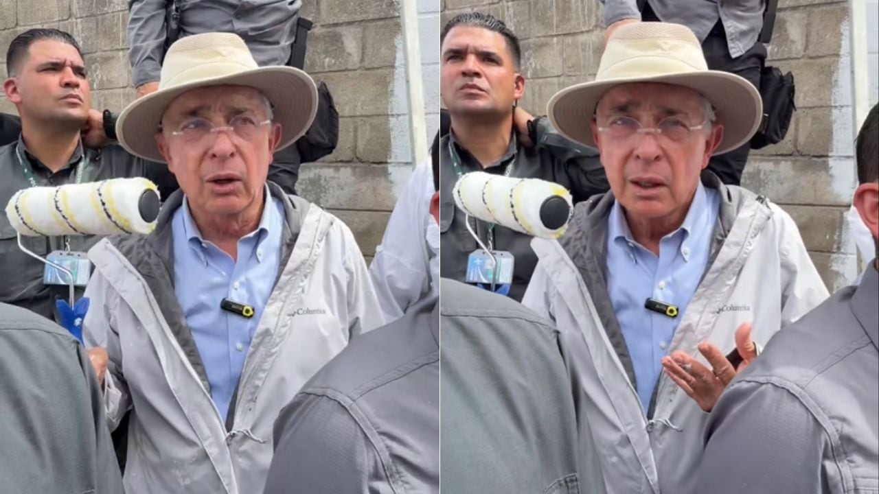 El expresidente Álvaro Uribe alertó sobre intimidaciones que recibió en su vivienda.