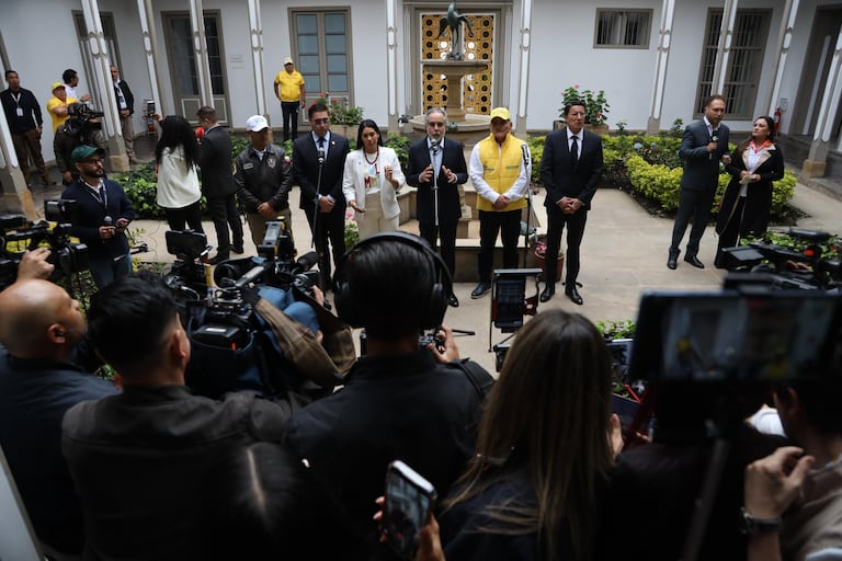 El PMU del Ministerio del Interior para la primera vuelta de las elecciones presidenciales.