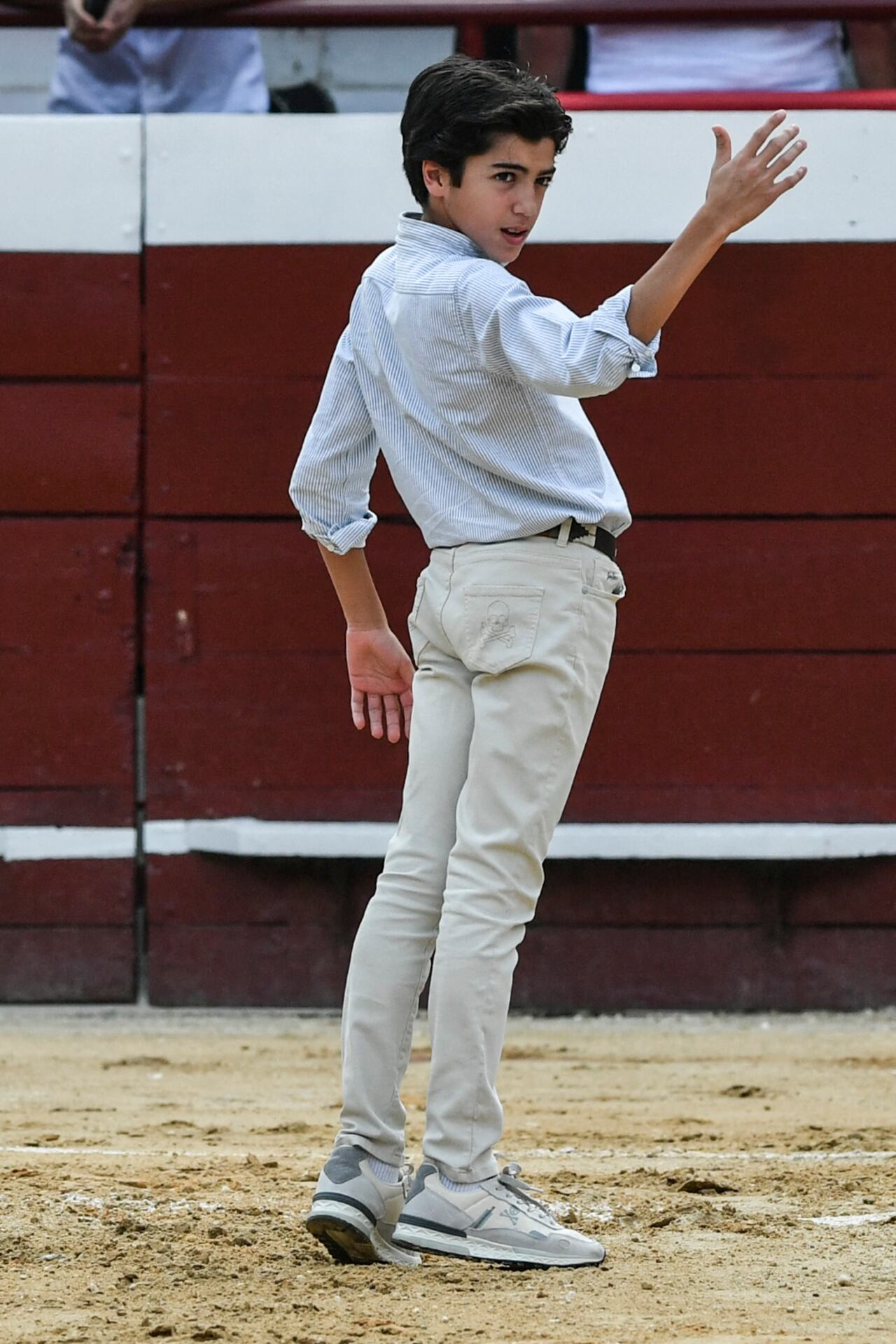 El joven torero español Marco Pérez ya conoce la plaza de Cañaveralejo de Cali. Estuvo en el 2022 cuando tenía 15 años.