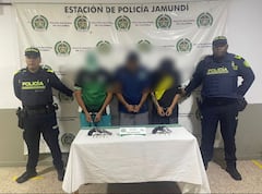 La Policía Metropolitana de Cali capturó en flagrancia a tres presuntos delincuentes tras cometer un hurto en Jamundí