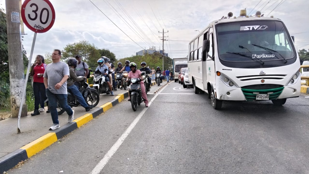 Bloqueos en Cali