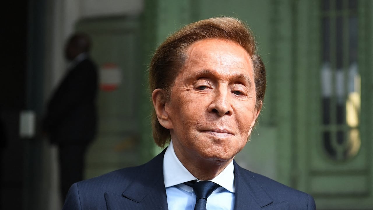 El diseñador de moda italiano Valentino Garavani murió a sus 93 años.