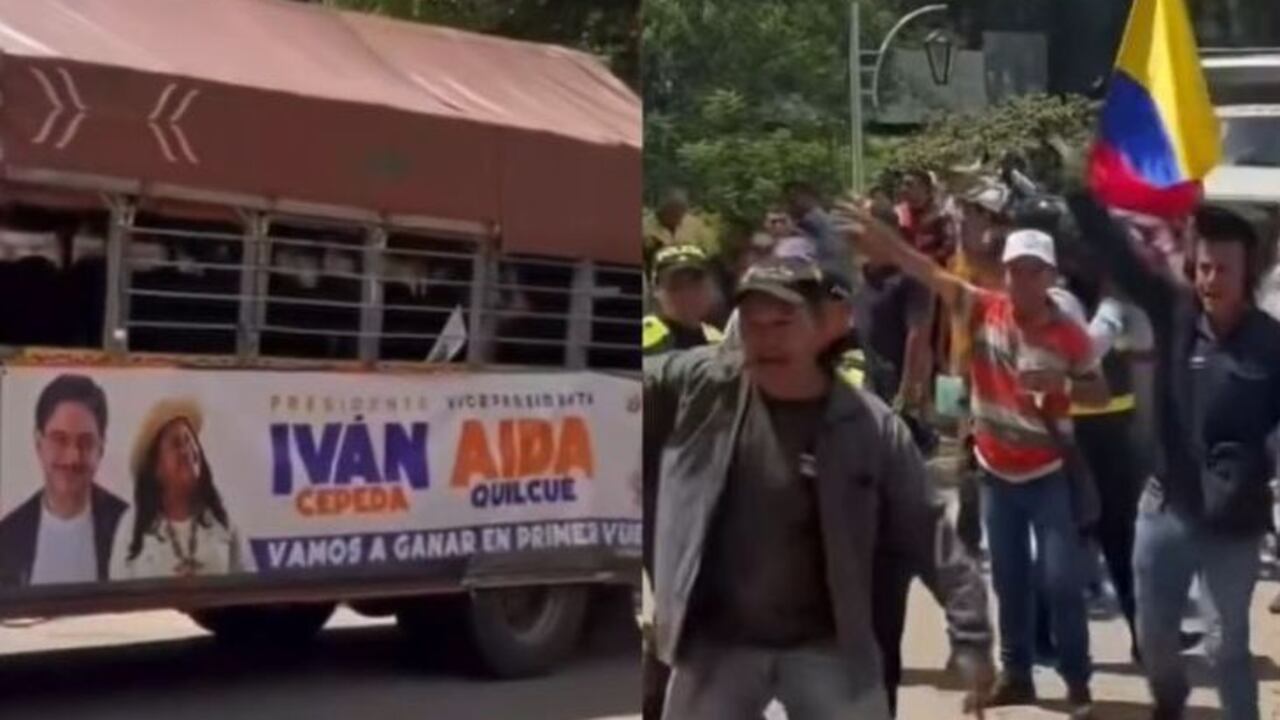 Comunidades indígenas del Cauca denunciaron actos de intolerancia tras ser bloqueadas en una vía del municipio de Charalá durante una caravana política.