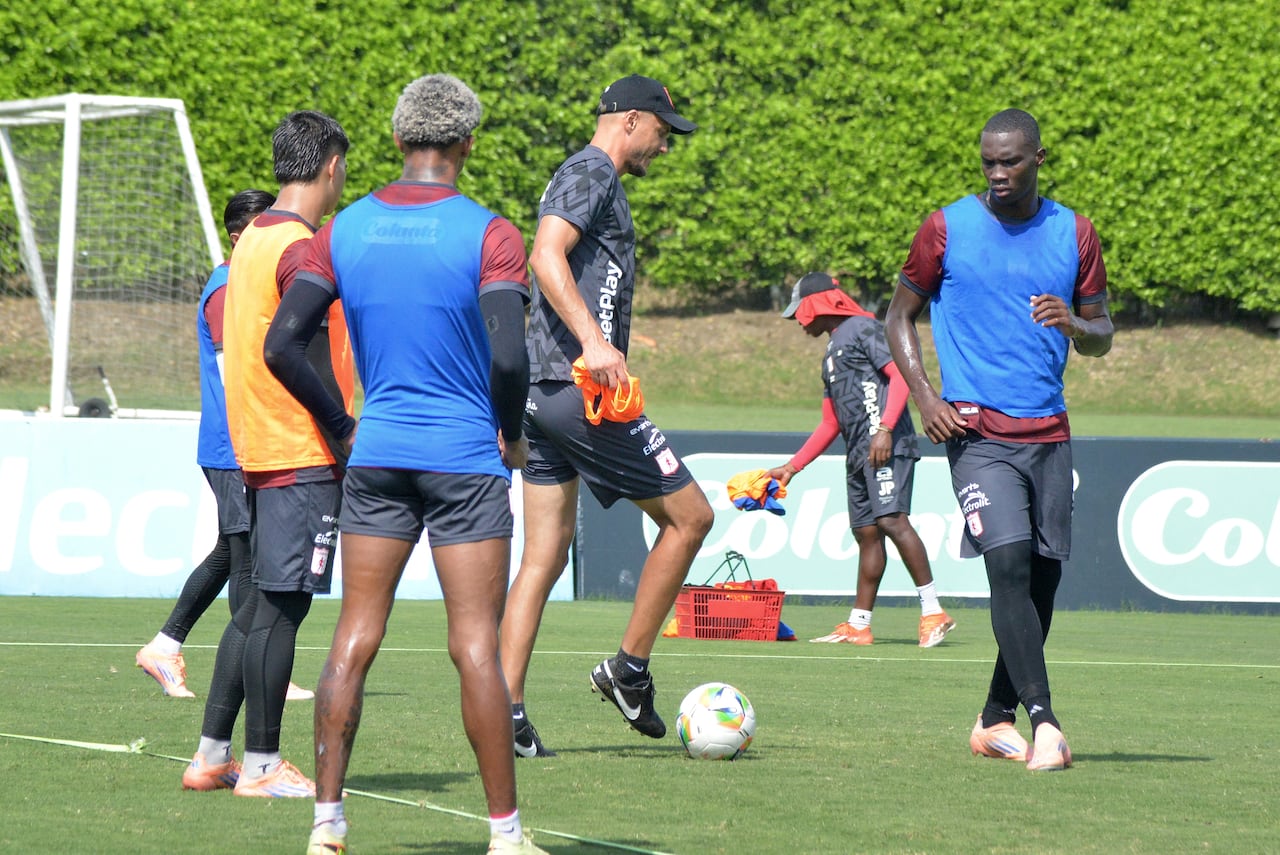 Entrenamiento América de Cali Liga Betplay I 2026.