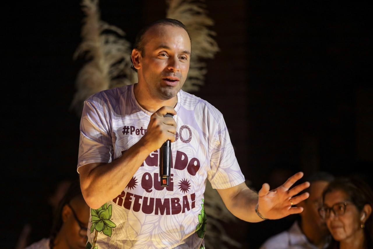 Alejandro Eder se hizo presente en el lanzamiento del Festival Petronio Álvarez.