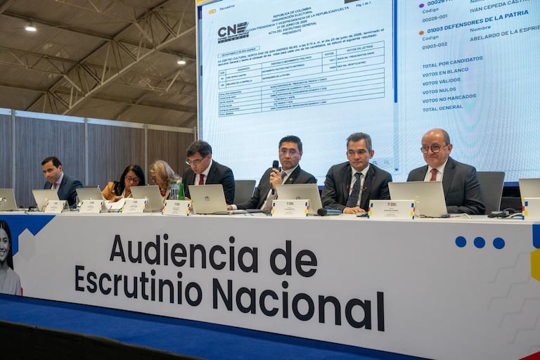 El Consejo Nacional Electoral oficializó los resultados consolidados de la segunda vuelta presidencial correspondiente al período constitucional de gobierno 2026-2030.