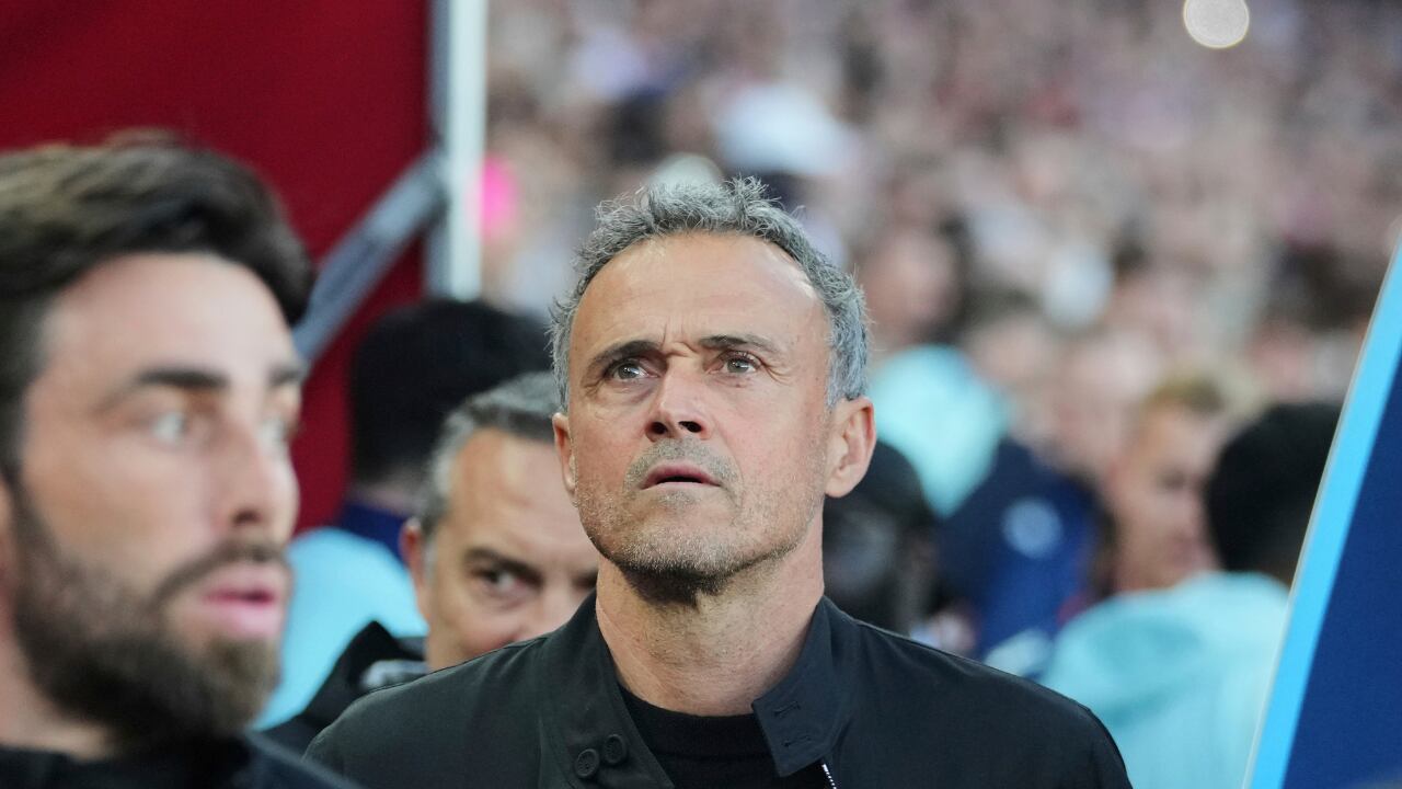 Luis Enrique habló de la molestia que sufrió Dembélé ante Arsenal.